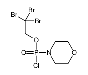 2,2,2-TRIBROMOETHYL PHOSPHOROMORPHOLINOCHLORIDATE Structure