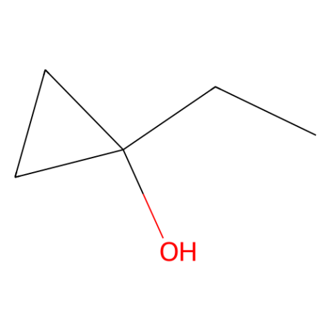 1-Ethylcyclopropanol Structure