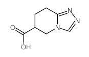 5,6,7,8-Tetrahydro[1,2,4]triazolo[4,3-a]pyridine-6-carboxylic acid structure