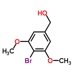 (4-Bromo-3,5-dimethoxyphenyl)methanol Structure