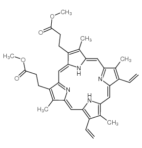 间卟啉二甲酯结构式