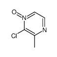 2-Chloro-3-methylpyrazine 1-oxide structure