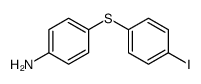 4-(4-iodophenyl)sulfanylaniline Structure