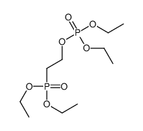 2-diethoxyphosphorylethyl diethyl phosphate Structure