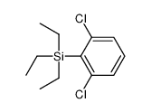 (2,6-dichlorophenyl)-triethylsilane结构式