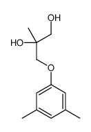 3-(3,5-dimethylphenoxy)-2-methylpropane-1,2-diol结构式