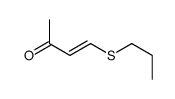 4-propylsulfanylbut-3-en-2-one Structure