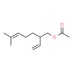 myrcene acetylated Structure