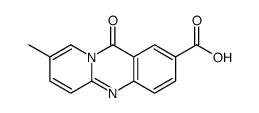 8-methyl-11-oxopyrido[2,1-b]quinazoline-2-carboxylic acid Structure