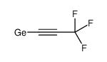 3,3,3-trifluoroprop-1-ynylgermane结构式