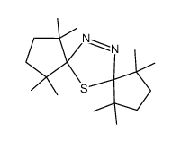 1,1,4,4,8,8,11,11-octamethyl-6-thia-12,13-diazadispiro[4.1.47.25]tridec-12-ene Structure