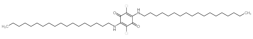 p-Benzoquinone, 3,6-bis(octadecylamino)-2,5-dichloro- picture