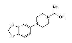 1-Piperazinecarboxamide,N-1,3-benzodioxol-5-yl-(9CI)结构式