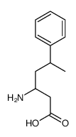 3-AMINO-5-PHENYL-HEXANOIC ACID结构式