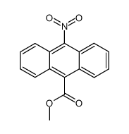 nitro-10 anthracenecarboxylate-9 de methyle结构式