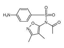 sulfisoxazole acetyl (200 mg) structure