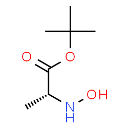 D-Alanine, N-hydroxy-, 1,1-dimethylethyl ester (9CI)结构式