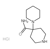 [1,4'-bipiperidine]-4'-carboxamide monohydrochloride Structure