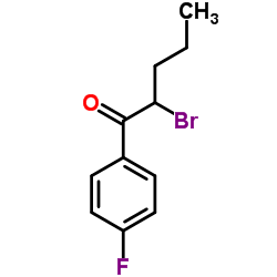 2-BROMO-1-(4-FLUORO-PHENYL)-PENTAN-1-ONE Structure