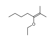 3-ethoxy-2-methyl-hept-2-ene结构式