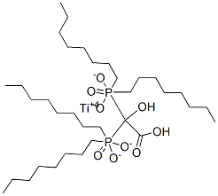 Titanium bis-(dioctylphosphato)-oxyacetate Structure