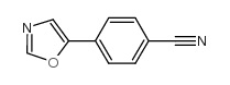4-(5-噁唑基)苯腈结构式