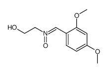 N-(2,4-Dimethoxyphenylmethylen)-2-hydroxyethanamin-N-oxid结构式