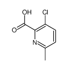 3-chloro-6-methylpicolinic acid Structure