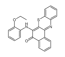 6-(2-ethoxyanilino)benzo[a]phenothiazin-5-one Structure