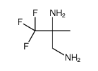 (2S)-3,3,3-trifluoro-2-methylpropane-1,2-diamine Structure