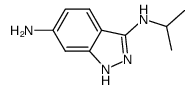 N3-isopropyl-1H-indazole-3,6-diamine结构式