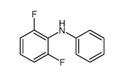 2,6-difluoro-N-phenylaniline结构式