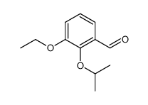 3-ethoxy-2-isopropoxy-benzaldehyde Structure