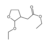 3-Furanaceticacid,2-ethoxytetrahydro-,ethylester(6CI,9CI) Structure