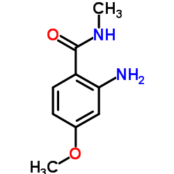 2-Amino-4-methoxy-N-methylbenzamide结构式