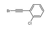 1-(bromoethynyl)-2-chlorobenzene结构式