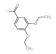 3,4-DIETHOXY-BENZOYL CHLORIDE结构式