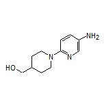 [1-(5-aminopyridin-2-yl)piperidin-4-yl]methanol Structure