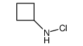 N-chlorocyclobutanamine结构式