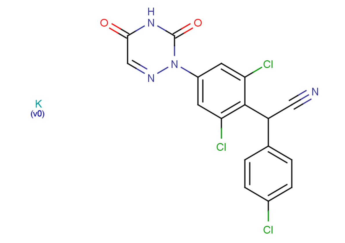 Diclazuril K结构式