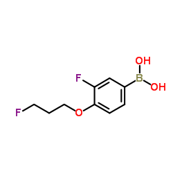 (3-fluoro-4-(3-fluoropropoxy)phenyl)boronic acid picture