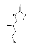 (S)-4-((R)-4-bromobutan-2-yl)oxazolidin-2-one结构式