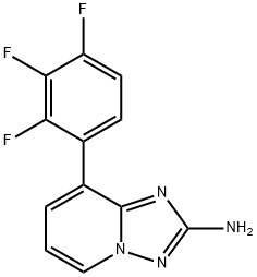 8-(2,3,4-trifluorophenyl)-[1,2,4]triazolo[1,5-a]pyridin-2-amine picture