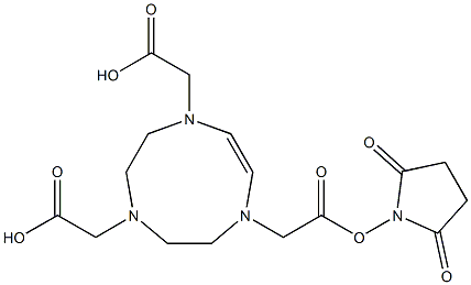 2,2′-(7-(2-((2,5-二氧吡咯烷-1-基)氧基)-2-氧乙基)-1,4,7-三氮烷-1,4-二基)二乙酸图片