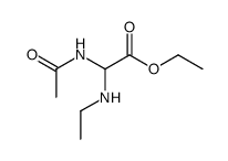 Acetic acid,(acetylamino)(ethylamino)-,ethyl ester (9CI) structure