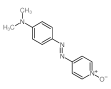 Benzenamine,N,N-dimethyl-4-[2-(1-oxido-4-pyridinyl)diazenyl]-结构式