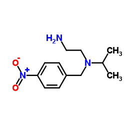 N-Isopropyl-N-(4-nitrobenzyl)-1,2-ethanediamine Structure