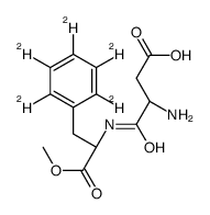 Aspartame-d5结构式