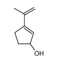 3-isopropenylcyclopent-2-enol Structure