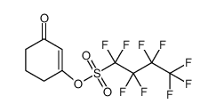 3-oxocyclohex-1-enyl 1,1,2,2,3,3,4,4,4-nonafluorobutane-1-sulfonate结构式